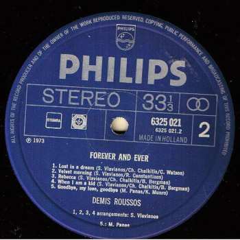 LP Demis Roussos: Forever And Ever