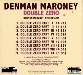 CD Denman Maroney: Double Zero