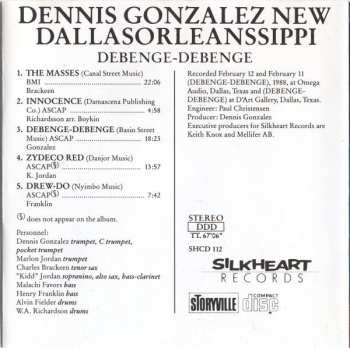 CD Dennis Gonzalez New Dallasorleanssippi: Debenge-Debenge