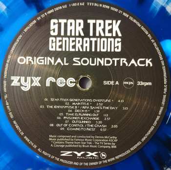LP Dennis McCarthy: Star Trek Generations - Original Motion Picture Soundtrack CLR | LTD