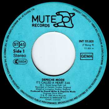 SP Depeche Mode: It's Called A Heart