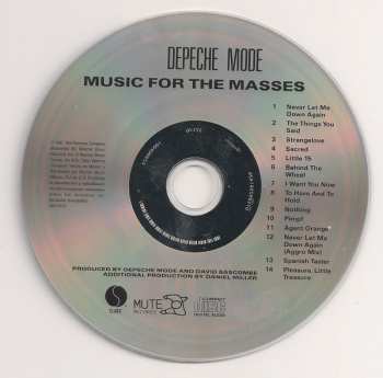 CD Depeche Mode: Music For The Masses
