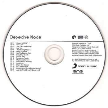 CD Depeche Mode: The Singles 81>85