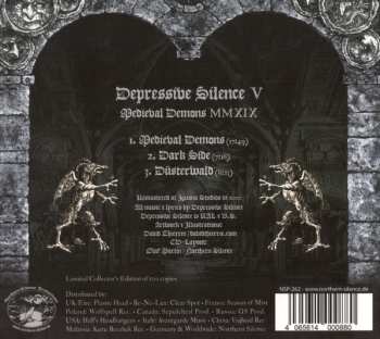 CD Depressive Silence: V : Medieval Demons MMXIX LTD | DIGI