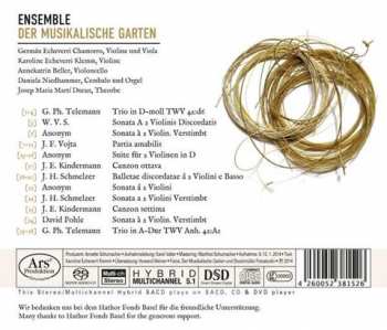 SACD Der Musikalische Garten: A 2 Violin Verstimbt - Music For 2 Scordatura Violins And Basso Continuo