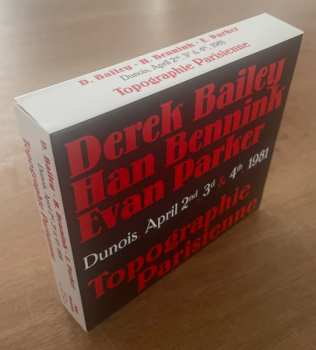 4CD/Box Set Evan Parker: Topographie Parisienne (Dunois, April 2nd, 3d & 4th, 1981)