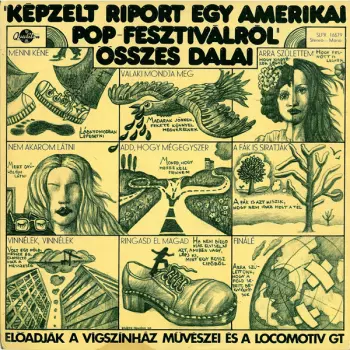 "Képzelt Riport Egy Amerikai Pop-Fesztiválról" Összes Dalai