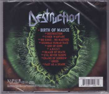 CD Destruction: Birth Of Malice
