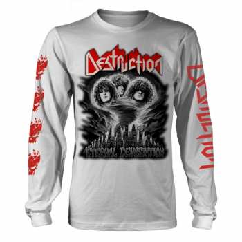 Merch Destruction: Tričko s dlhým rukávom Eternal Devastation (black & White)