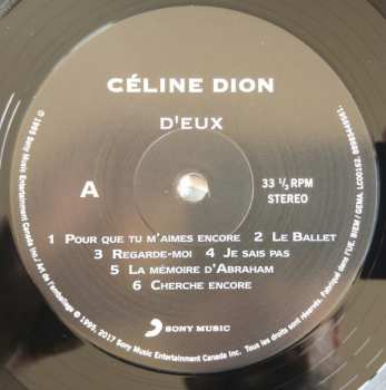 LP Céline Dion: D'Eux
