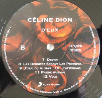 LP Céline Dion: D'Eux