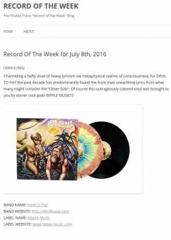 LP Devil To Pay: A Bend Through Space and Time