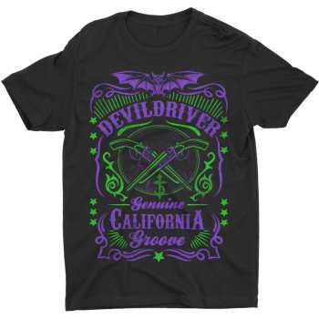 Merch DevilDriver: Tričko Cross Guns