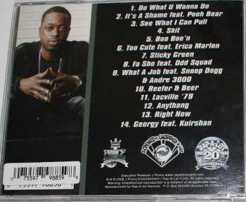 CD Devin The Dude: Greatest Hits Screwed