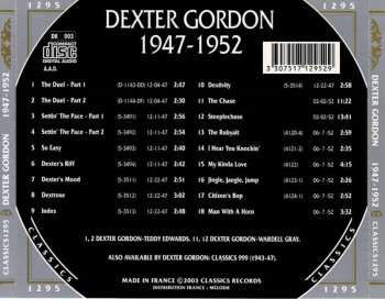 CD Dexter Gordon: 1947-1952