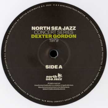 LP Dexter Gordon: North Sea Jazz Concert Series 1979