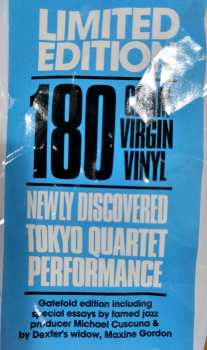 LP Dexter Gordon Quartet: Tokyo 1975