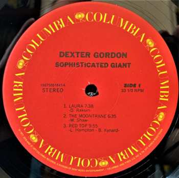 LP Dexter Gordon: Sophisticated Giant