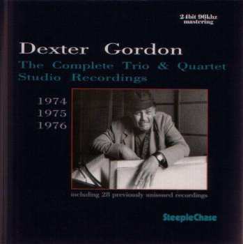 8CD/Box Set Dexter Gordon: The Complete Trio & Quartet Studio Recordings 1974 1975 1976