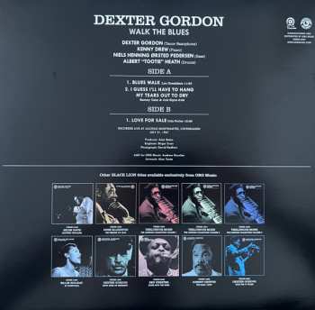 LP Dexter Gordon: Walk The Blues