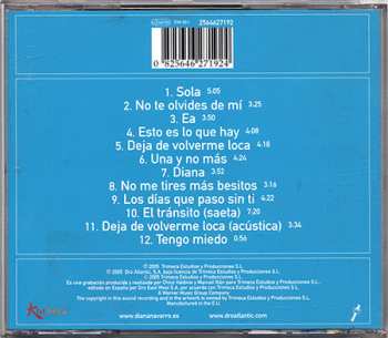 CD Diana Navarro: No Te Olvides De Mí