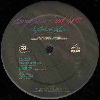 LP Diana Ross: Red Hot Rhythm + Blues