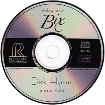 CD Dick Hyman: Thinking About Bix