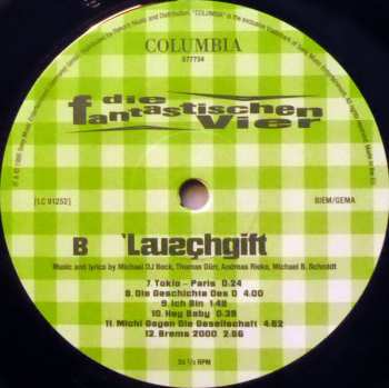 2LP Die Fantastischen Vier: Lauschgift
