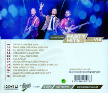 CD Die Grubertaler: Die Grössten Partyhits Volume VIII