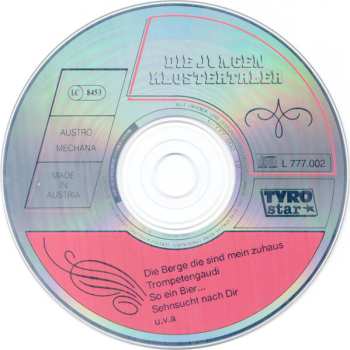 CD Die Jungen Klostertaler: Unsere Volkstümlichen Lieblinge