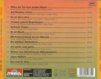 CD Die Original Zillertaler: Auf Nummer Sicher