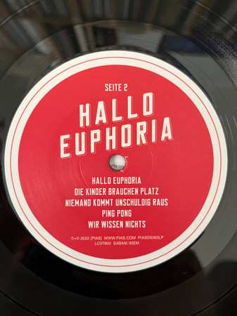 LP Die Sterne: Hallo Euphoria