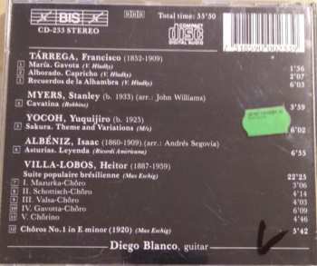 CD Diego Blanco: Favourite Guitar Music- Tarrega, Myers, Yocoh, Albeniz & Villa-Lobos