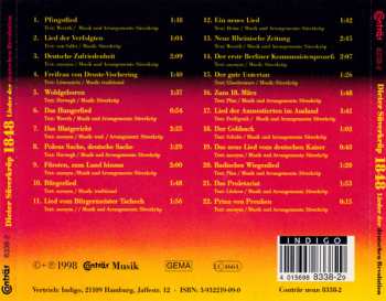 CD Dieter Süverkrüp: 1848 (Lieder Der Deutschen Revolution)