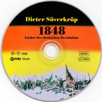 CD Dieter Süverkrüp: 1848 (Lieder Der Deutschen Revolution)