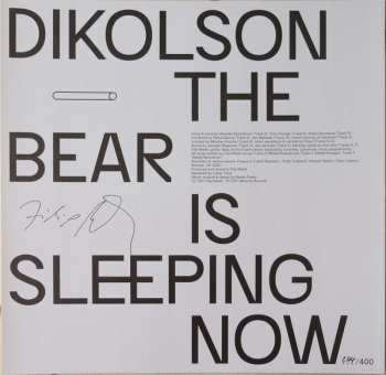 LP Dikolson: The Bear Is Sleeping Now LTD | CLR