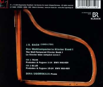 2CD Johann Sebastian Bach: Das Wohltemperierte Klavier I