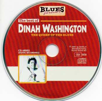 CD Dinah Washington: The Best Of Dinah Washington The Queen Of The Blues