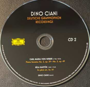 6CD/Box Set Dino Ciani: Deutsche Grammophon Recordings