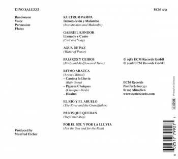 CD Dino Saluzzi: Kultrum
