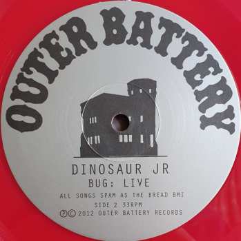 LP Dinosaur Jr.: Bug: Live At The 9:30 Club, Washington, DC, June 2011 LTD