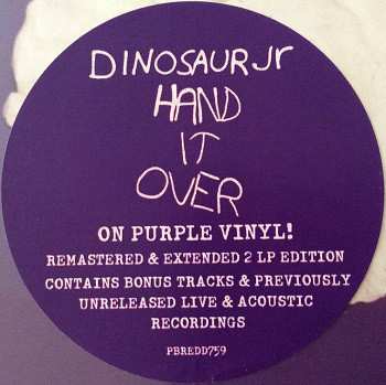 2LP Dinosaur Jr.: Hand It Over DLX | CLR