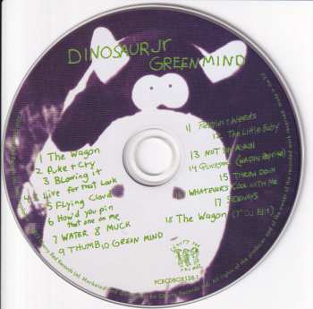 4CD/Box Set Dinosaur Jr.: Puke + Cry – The Sire Years 1990-1997