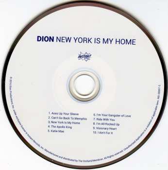 CD Dion: New York Is My Home
