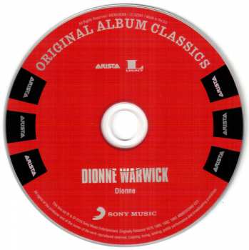5CD/Box Set Dionne Warwick: Original Album Classics