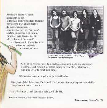 CD Dionysos: Pionniers 1969-1994