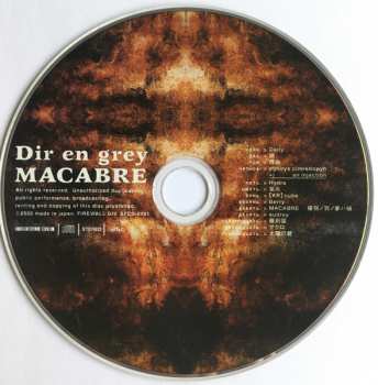 CD Dir En Grey: Macabre LTD