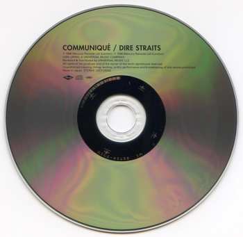 CD Dire Straits: Communiqué