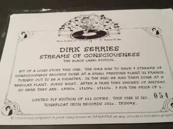 3LP/Box Set Dirk Serries: Streams Of Consciousness - The Black Label Edition LTD | NUM
