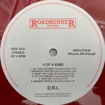 LP Dirty Rotten Imbeciles: 4 Of A Kind LTD | NUM | CLR